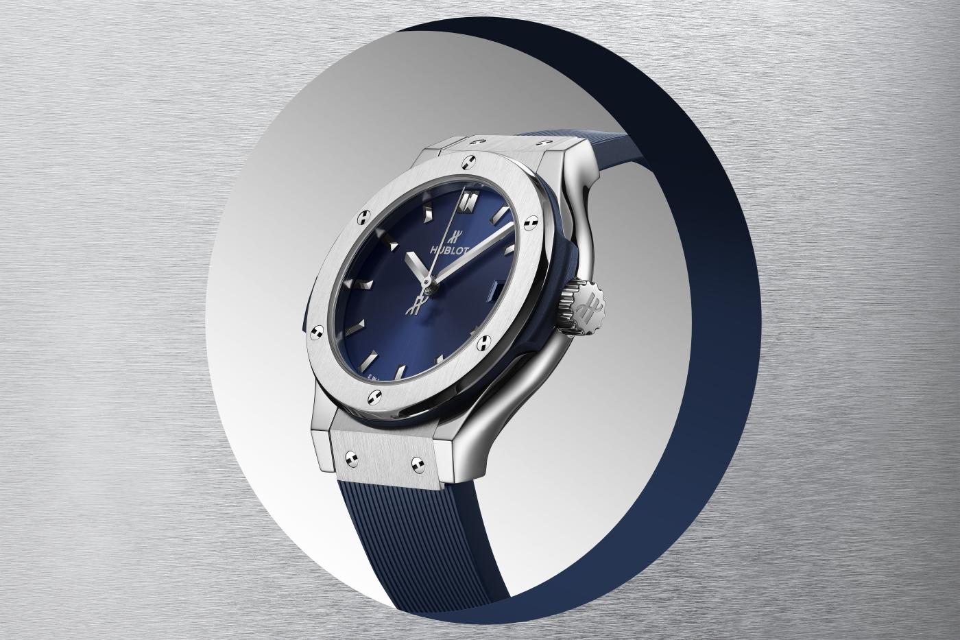 Classic Fusion Titanium Blue 33 mm