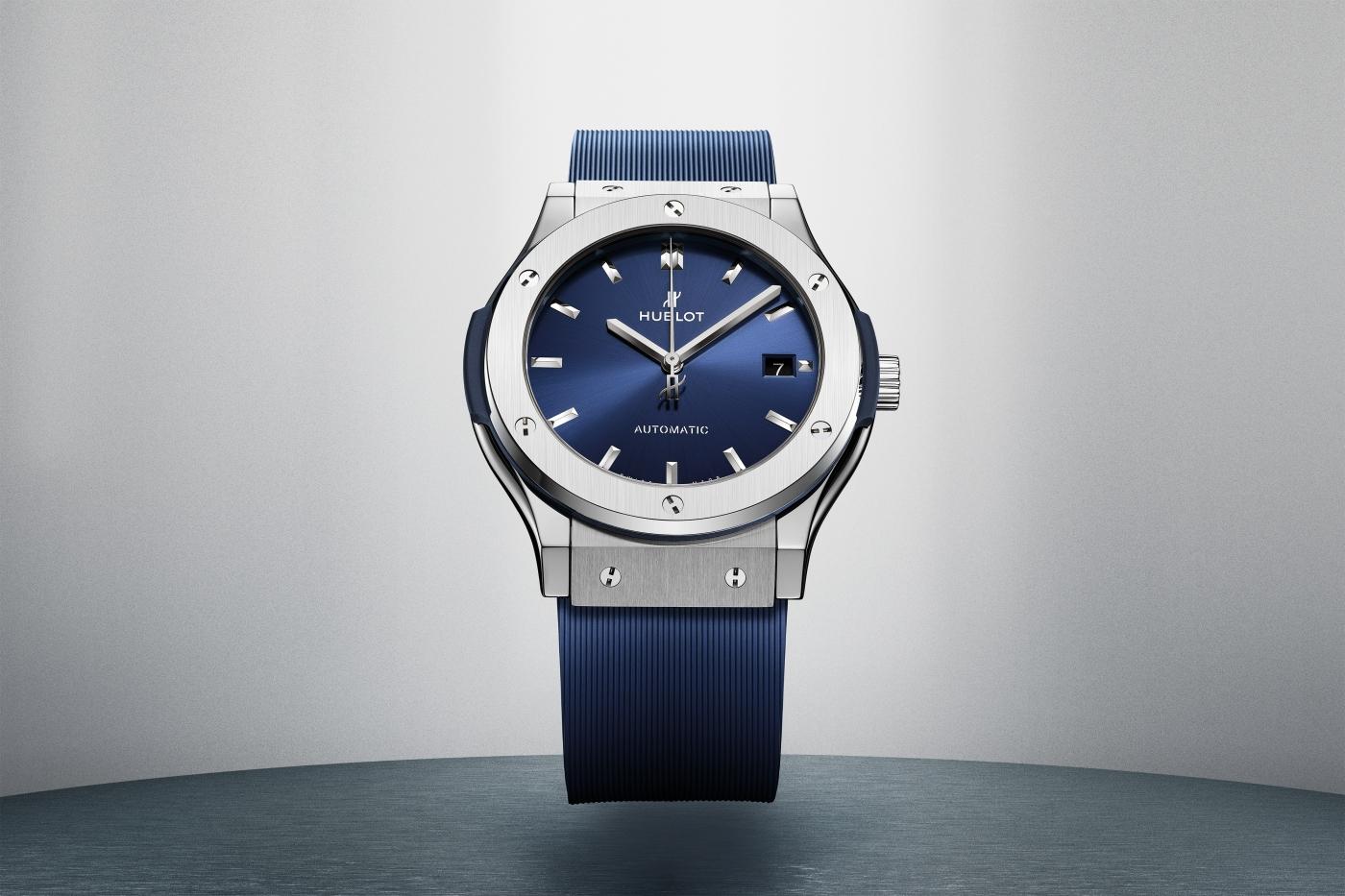 Classic Fusion Titanium Blue 45 mm