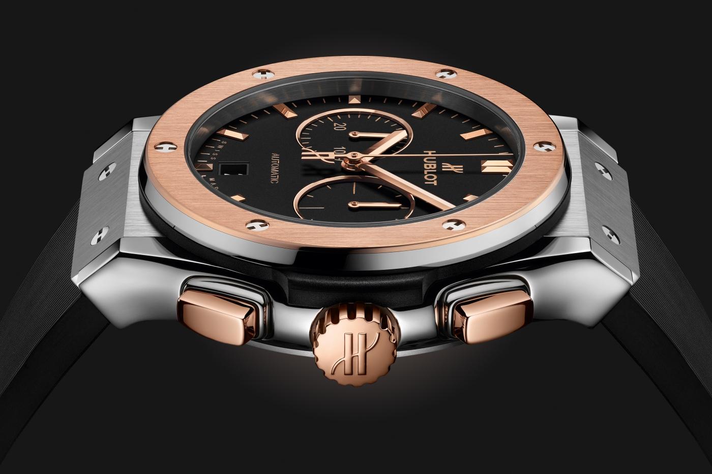Classic Fusion Chronograph Titanium King Gold 42 mm Hublot MY