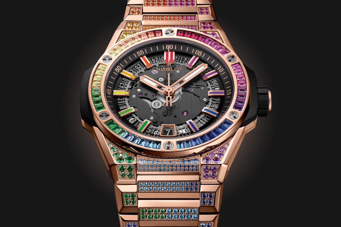 Big Bang Integrated Time Only King Gold Rainbow 40 mm | Hublot IT