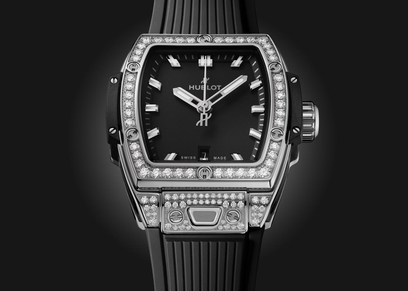 Hublot big on sale bang steel watch
