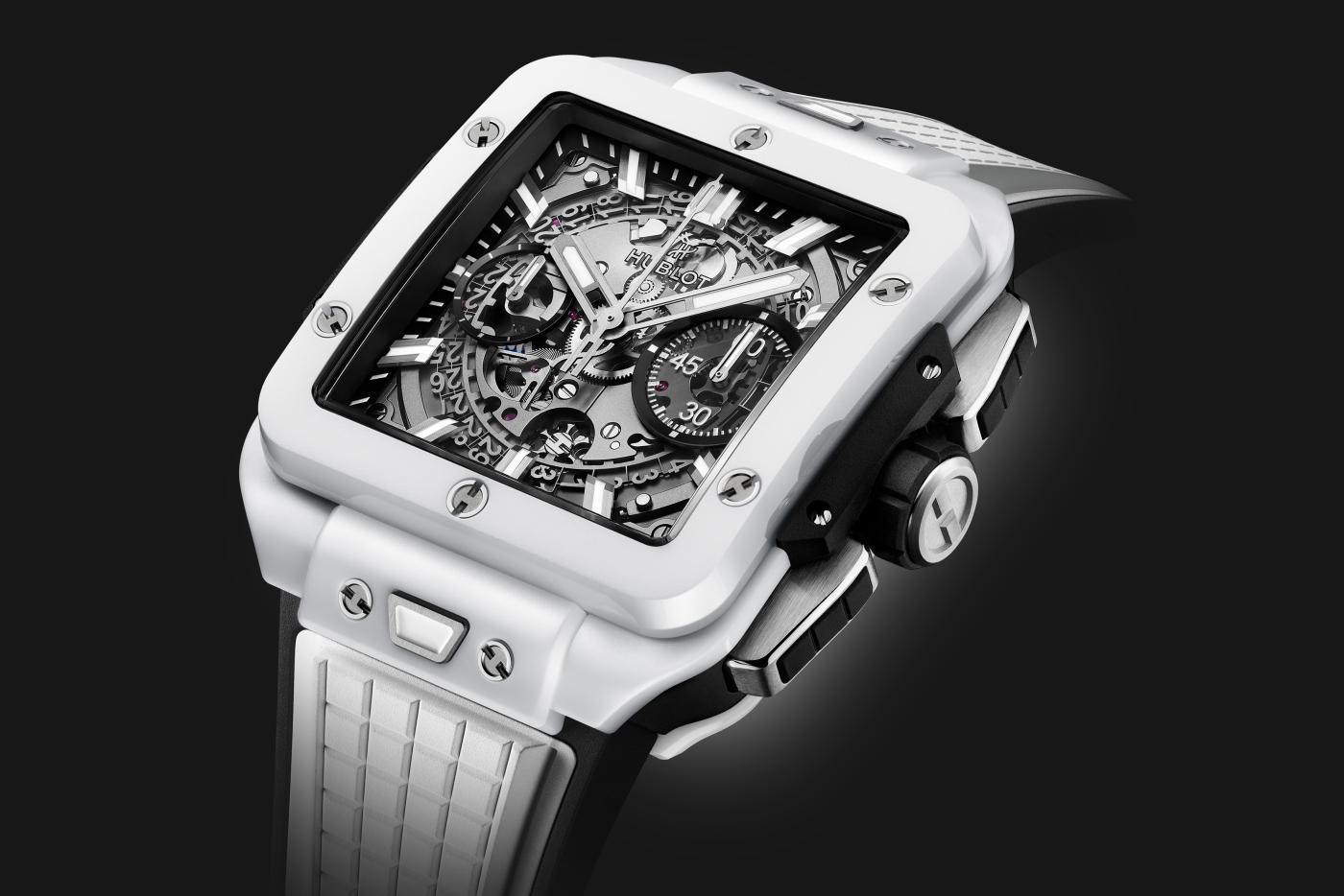 Square Bang Unico White Ceramic 42 mm | Hublot Square Bang Unico White Ceramic 42 mm | Hublot