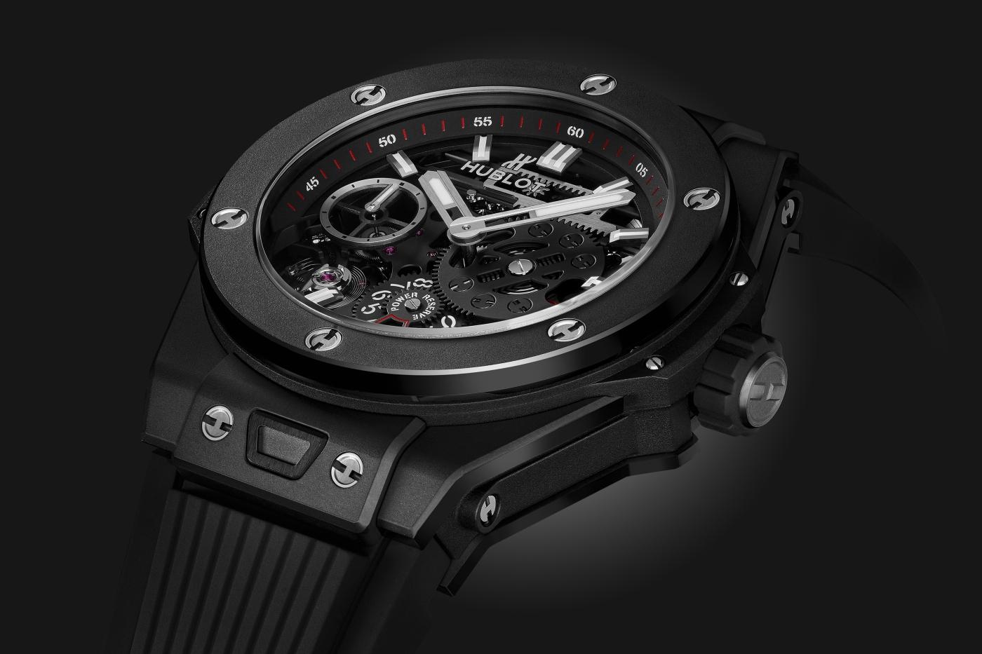 Hublot meca 10 all black clearance