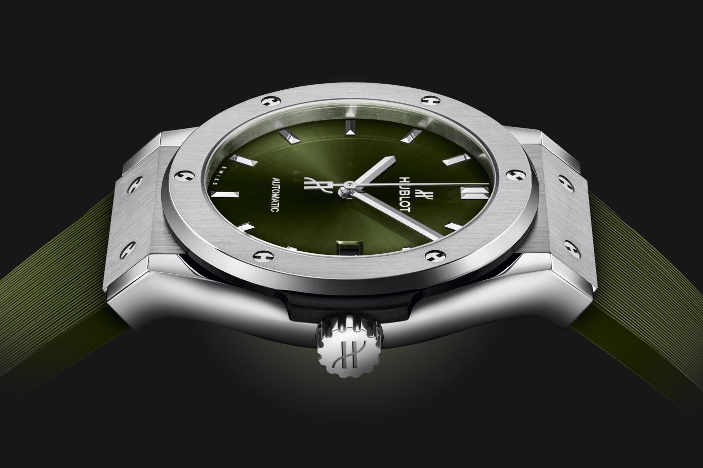 Classic Fusion Titanium Green 42 mm