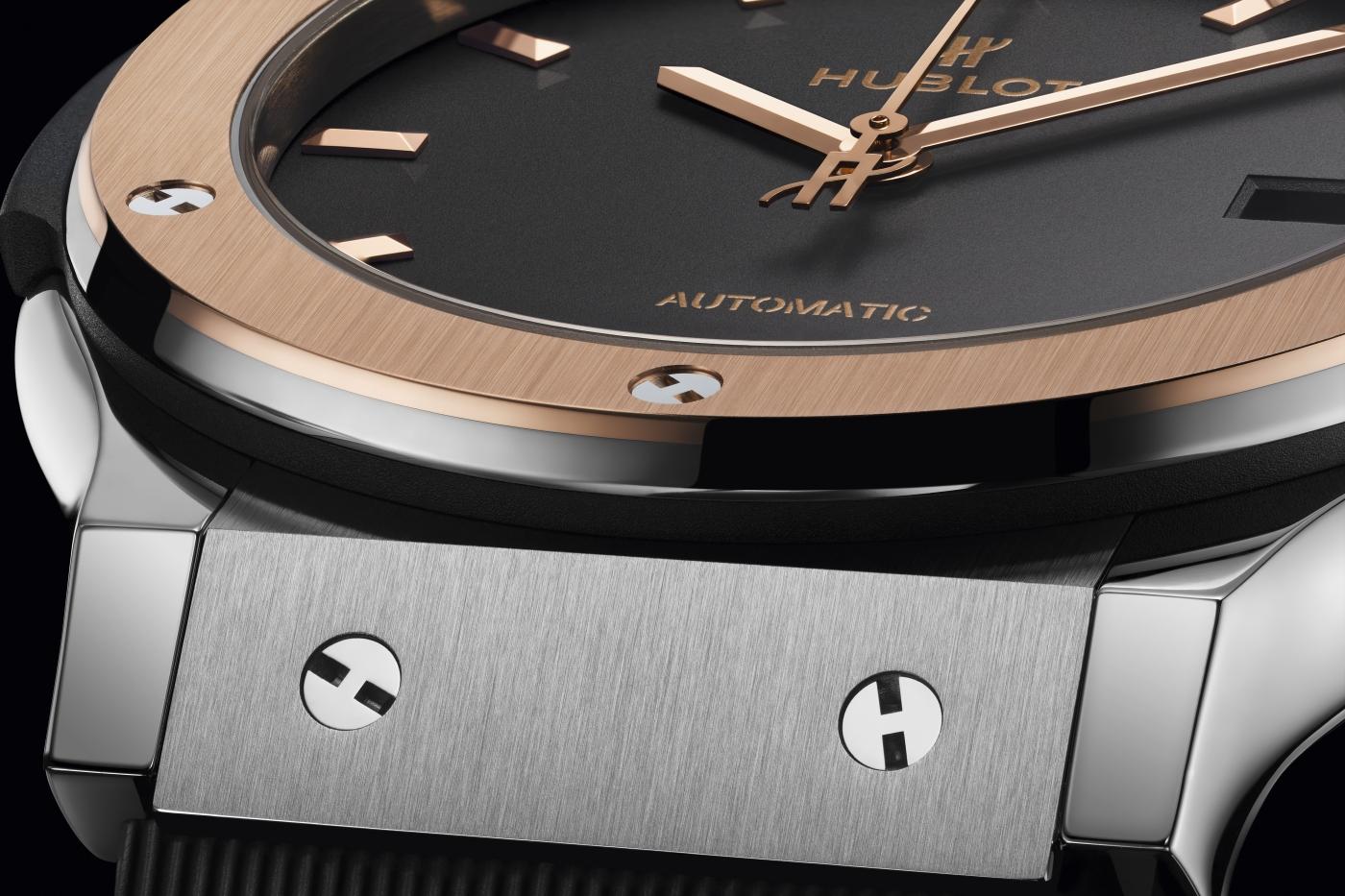 Hublot titanium hotsell king gold