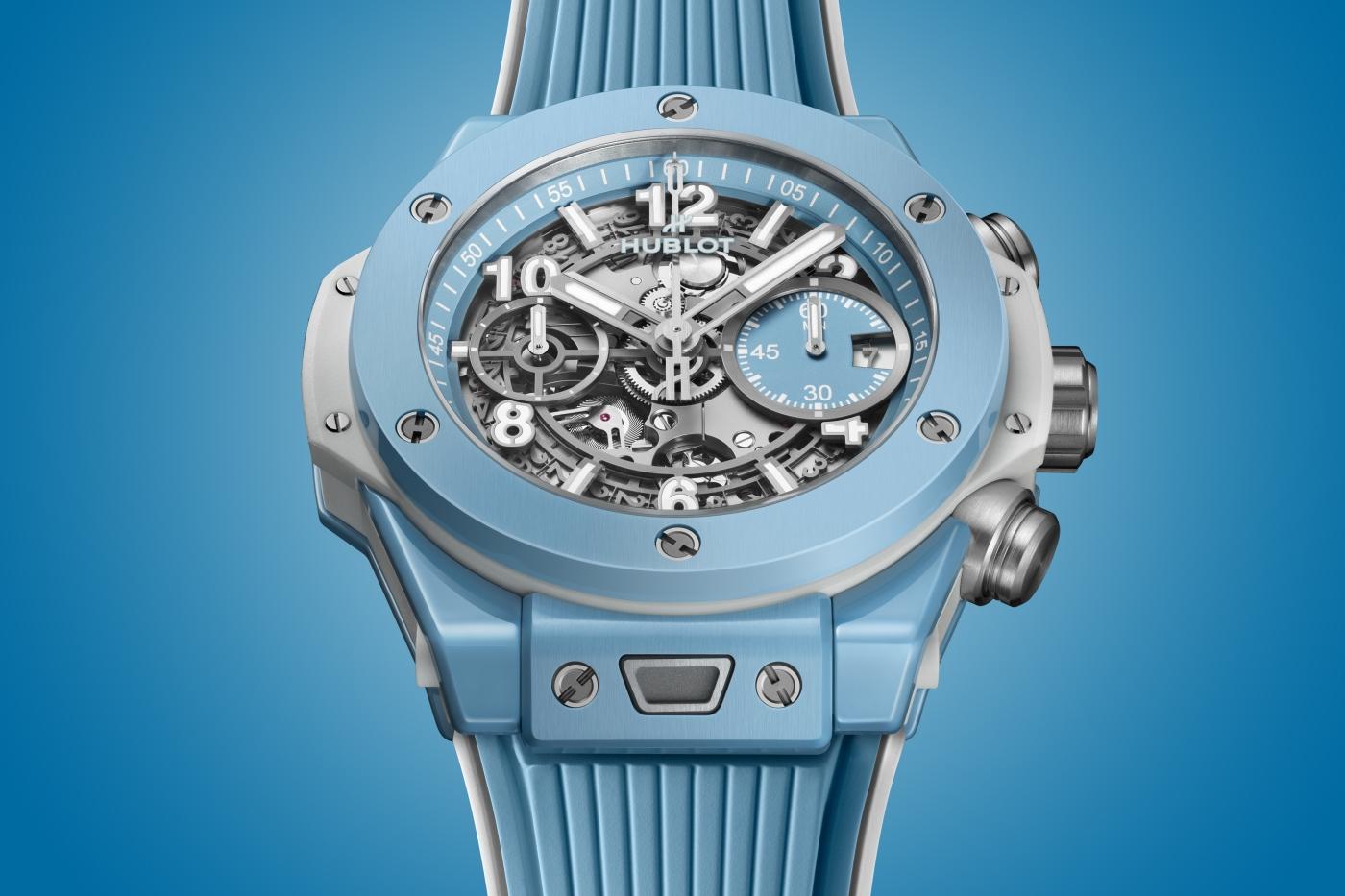 Hublot unico blue sale