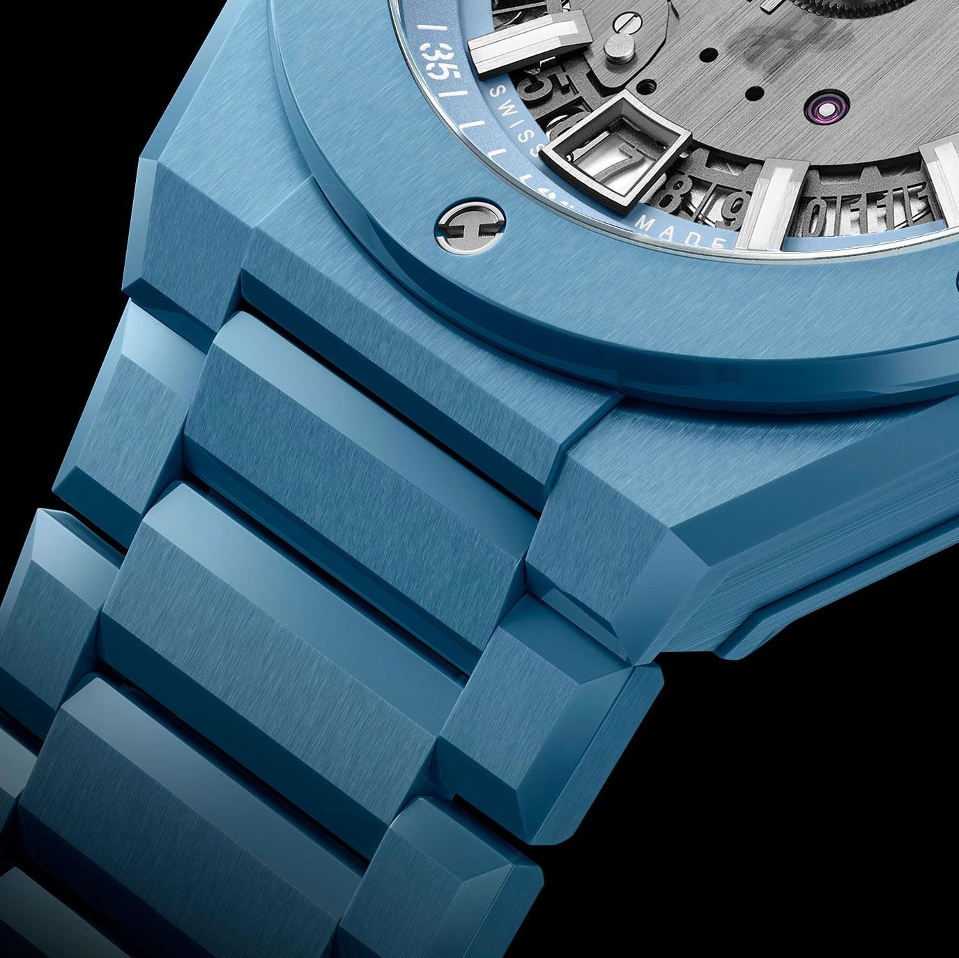 Big Bang Integrated Time Only Sky Blue Ceramic 40 mm Hublot
