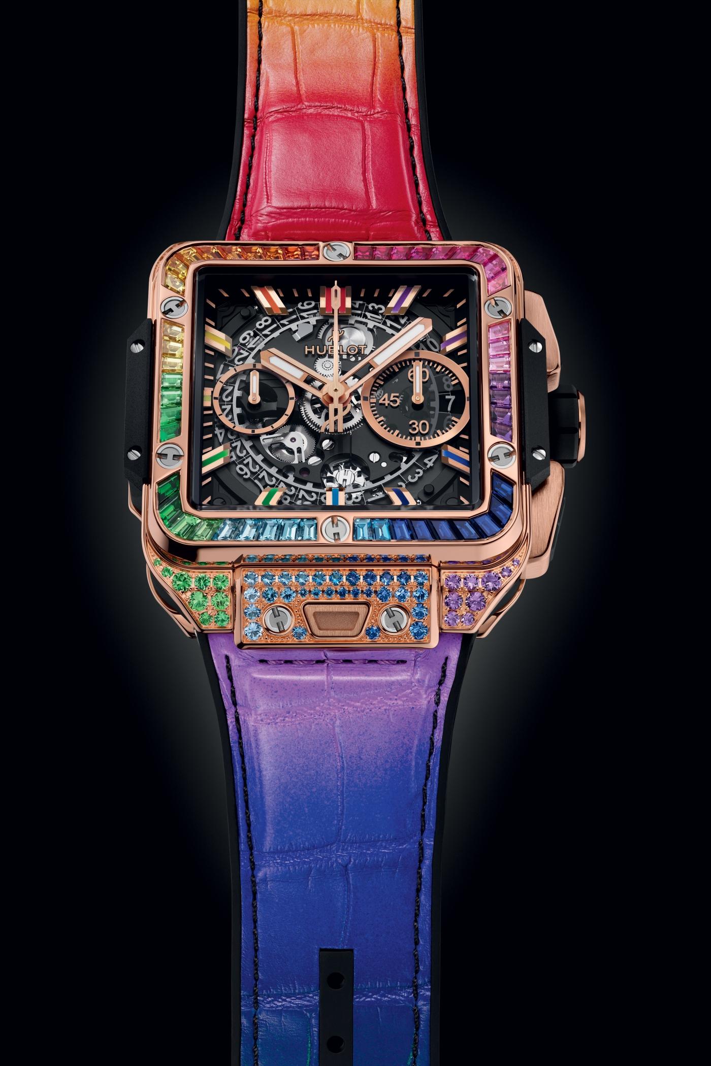 Hublot rainbow watch price 2025