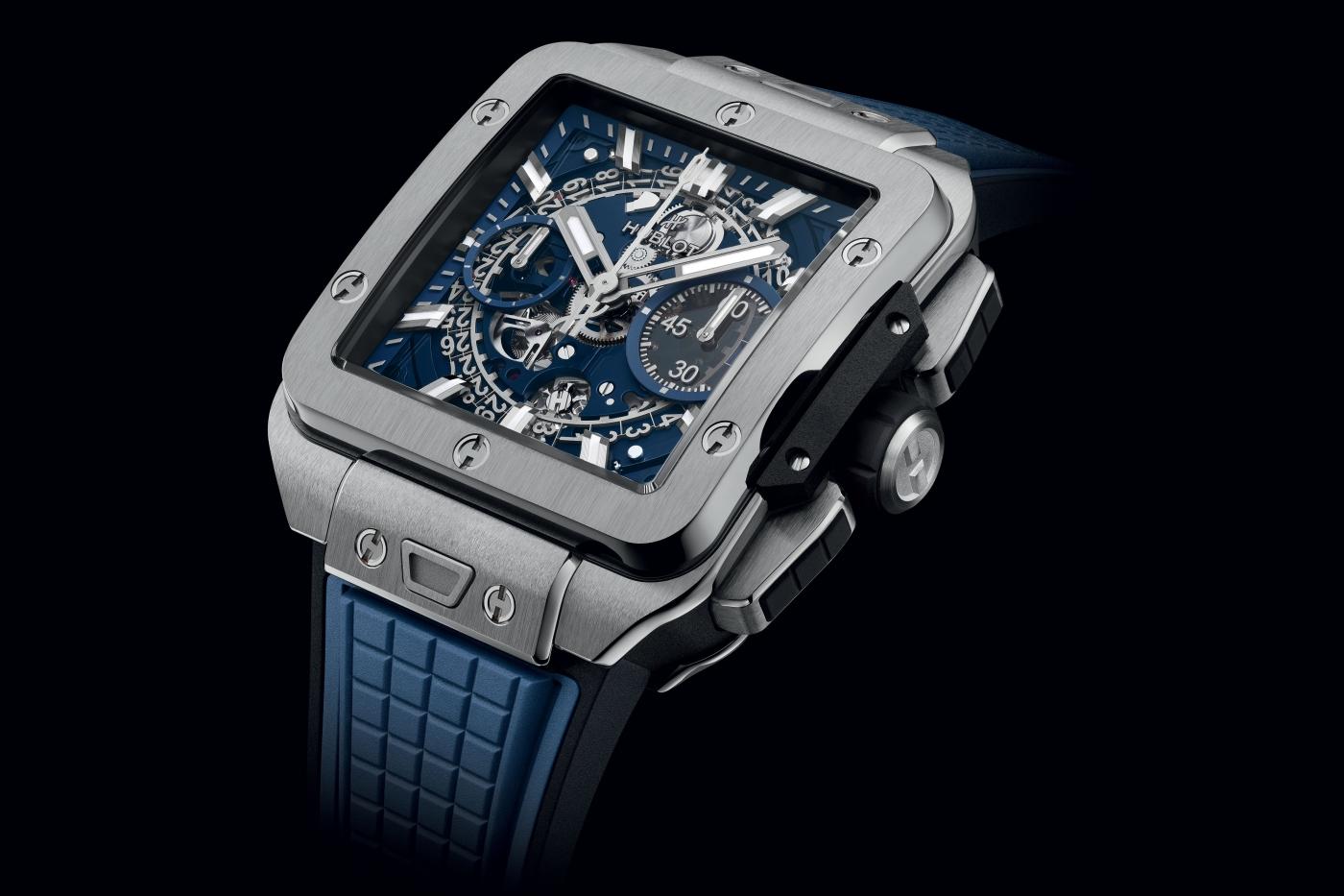 Square Bang Unico Titanium Blue 42 mm | Hublot US