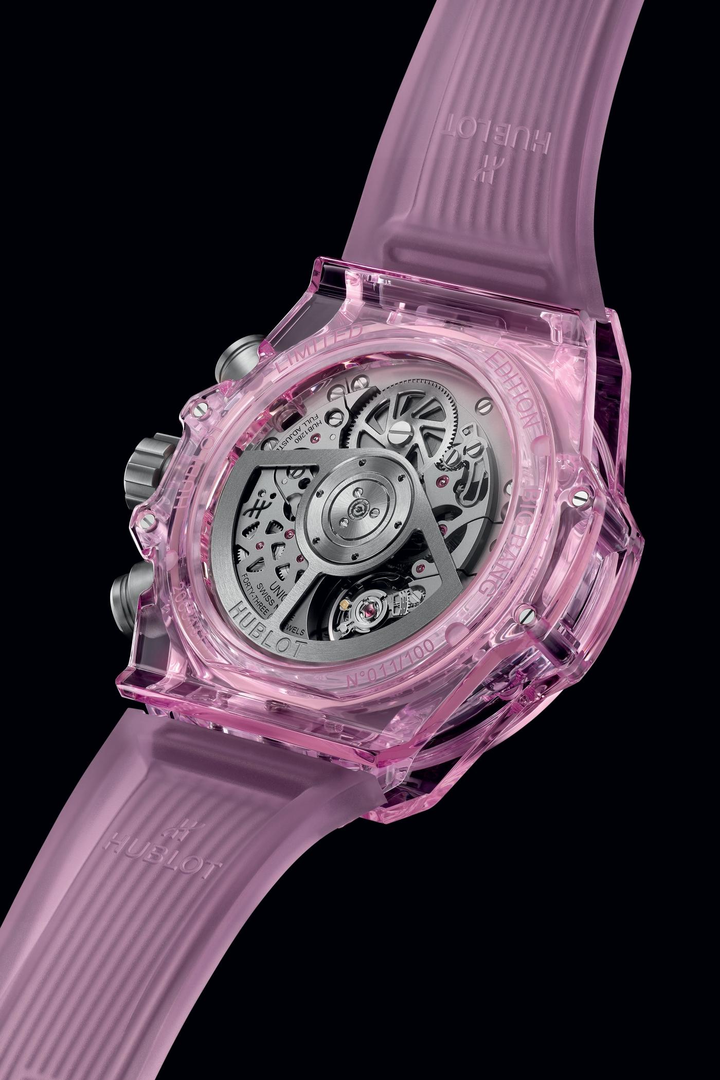Hublot watch pink hotsell