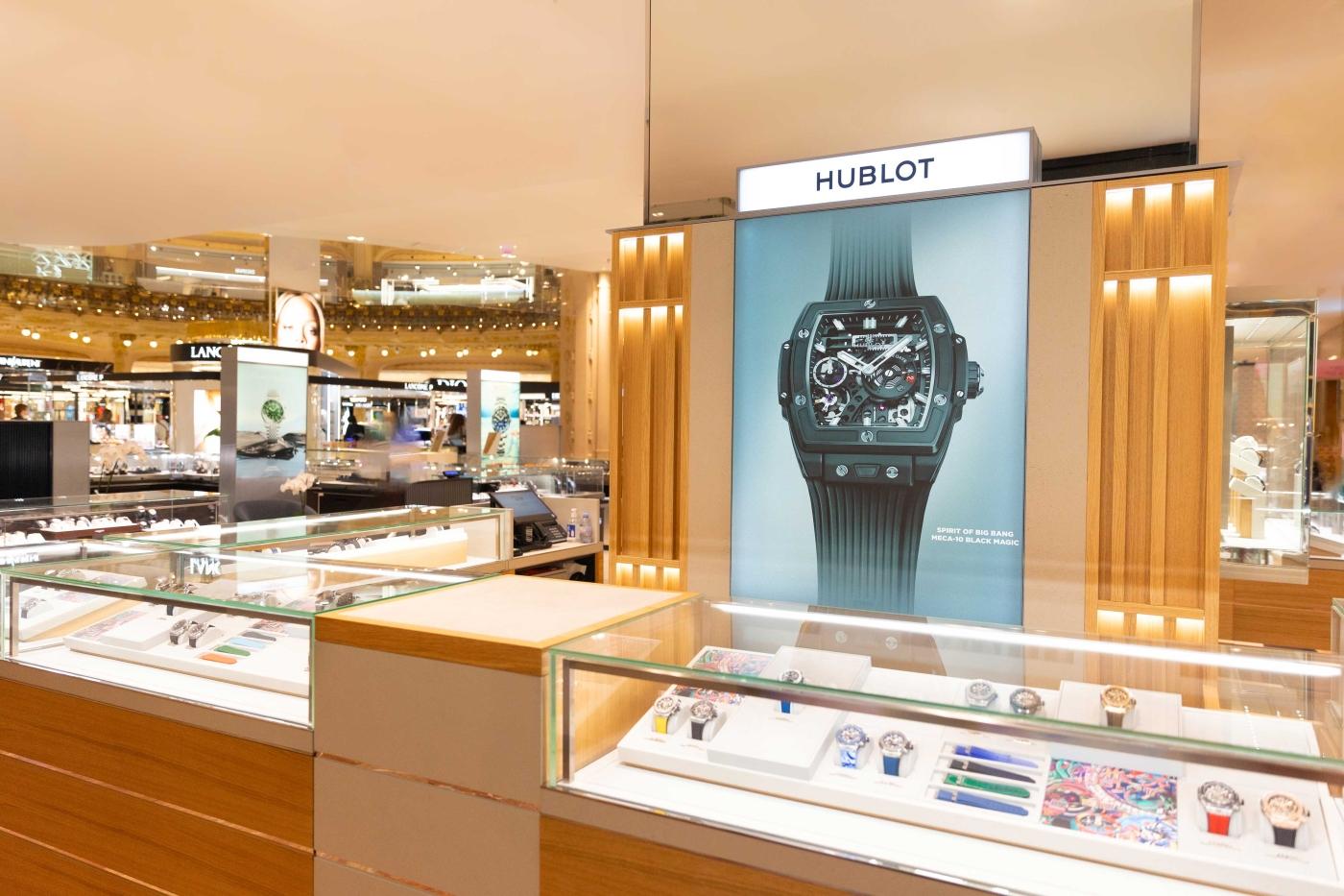 Hublot Paris Galeries Lafayette Boutique