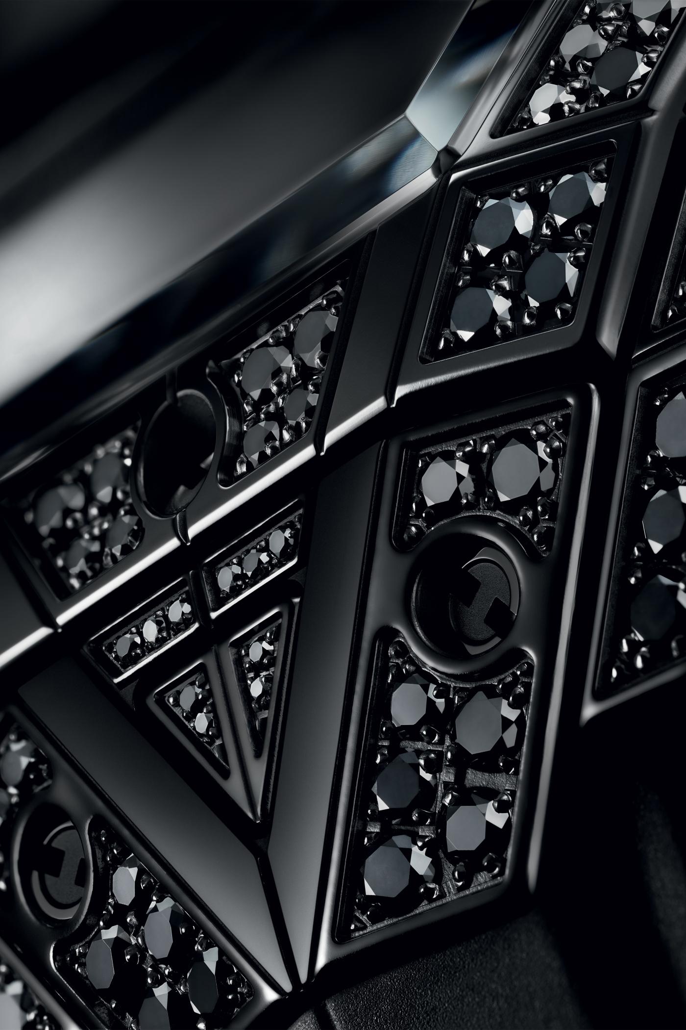 Spirit of Big Bang Sang Bleu All Black Pave 42 mm Hublot