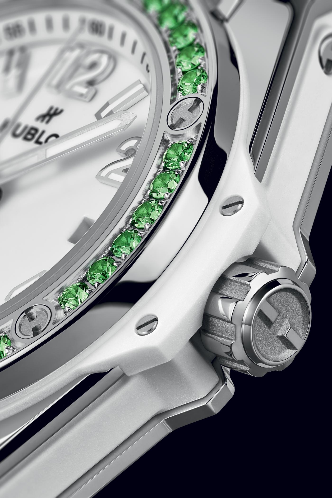 Big Bang One Click Joyful Steel Apple Green 33 mm | Hublot