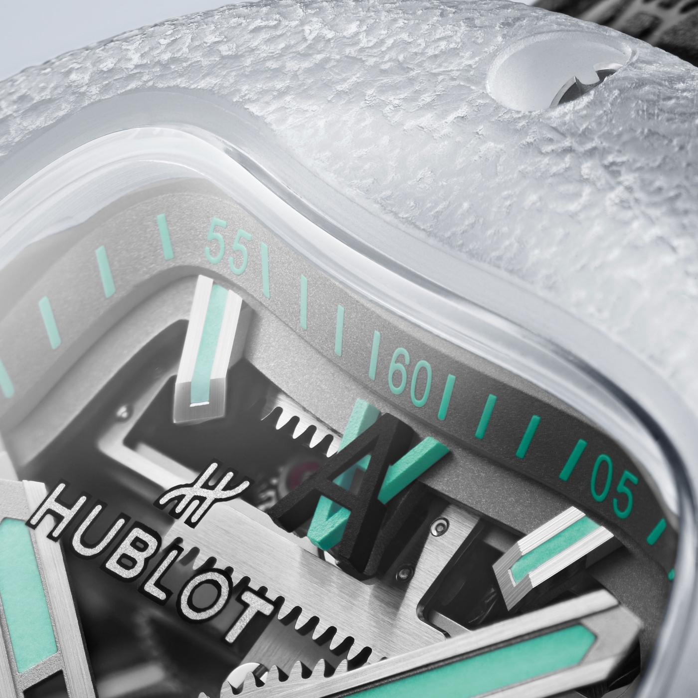 MP-17 Meca-10 Arsham Splash Titanium Sapphire 42 mm | Hublot