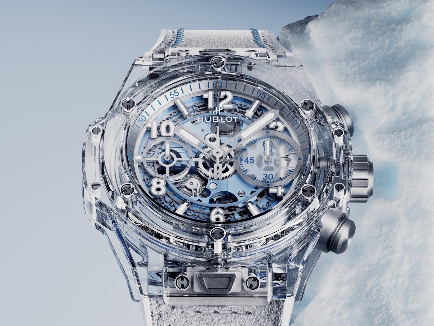Big Bang Unico Winter Sapphire 42 Mm Hublot Big Bang Unico Winter Sapphire 42 Mm Hublot