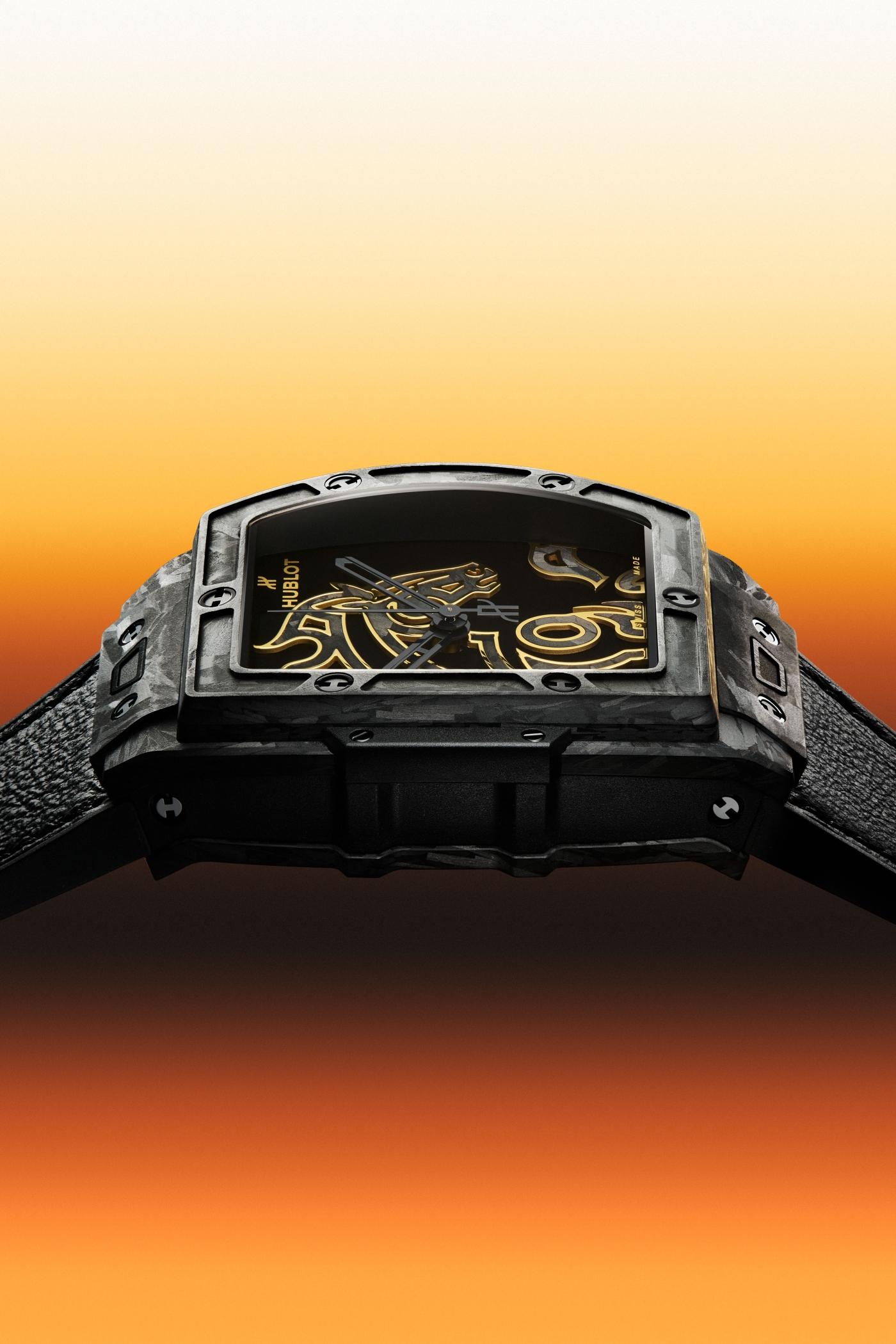 Spirit of Big Bang Year Of The Horse Frosted Carbon 42 mm