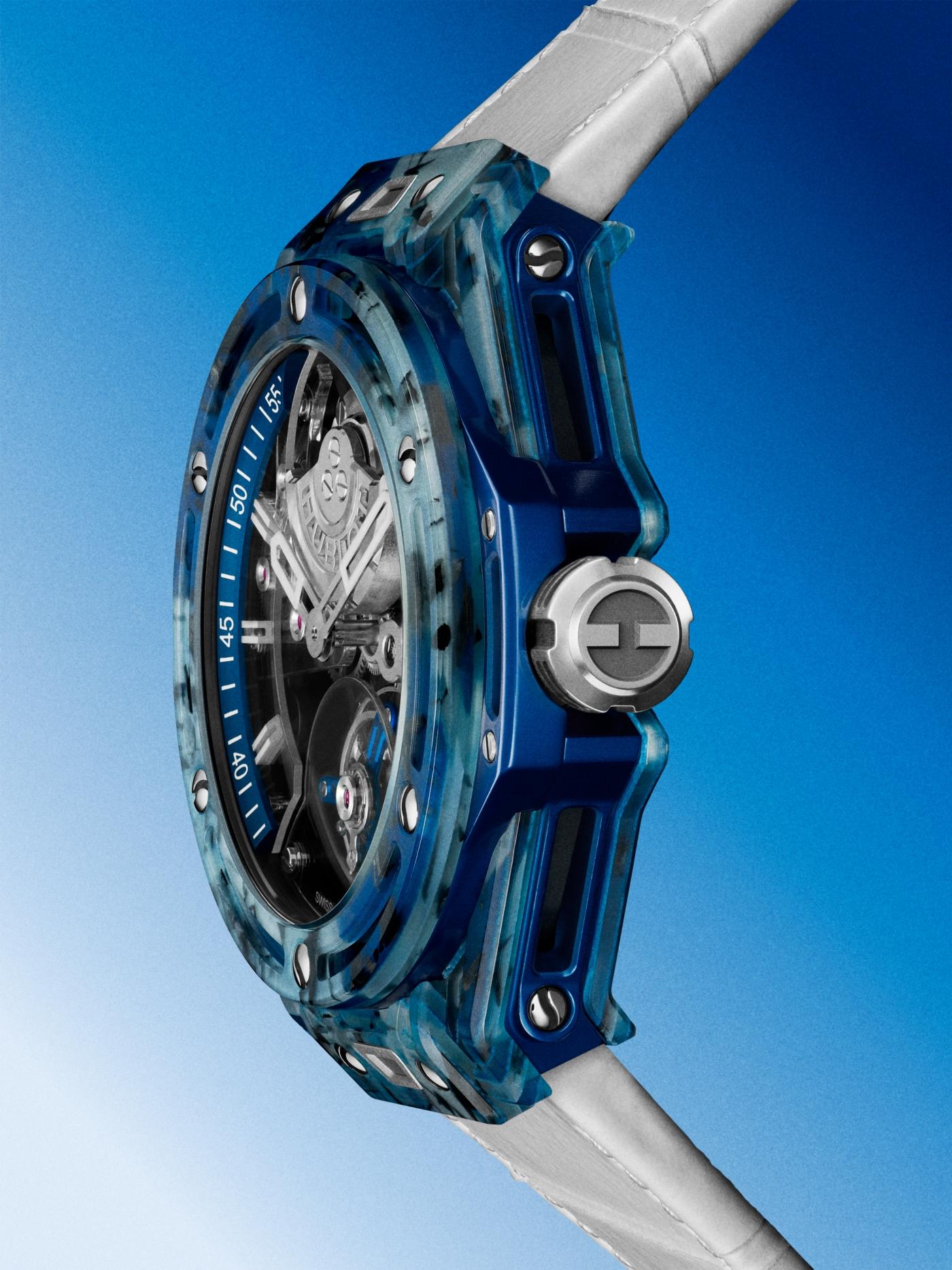 Big Bang Tourbillon Novak Djokovic Goat Edition Blue 44 mm | Hublot