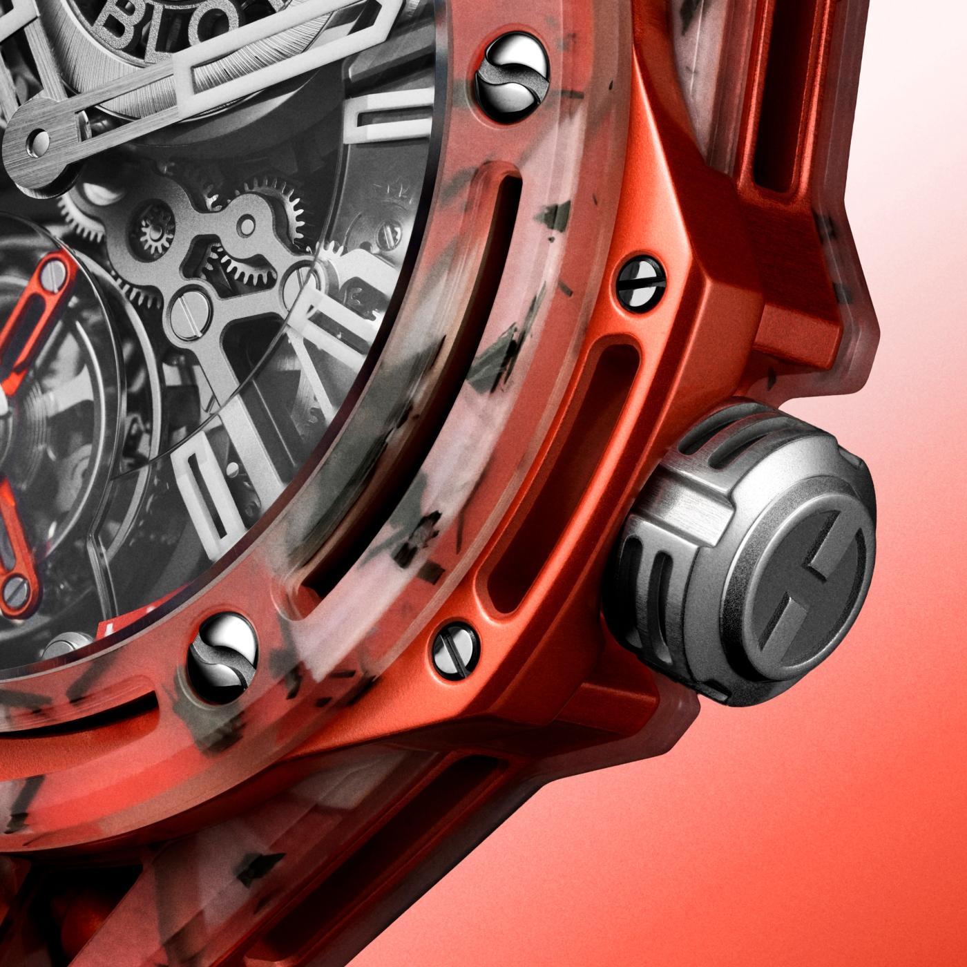 Big Bang Tourbillon Novak Djokovic Goat Edition Orange 44 mm | Hublot