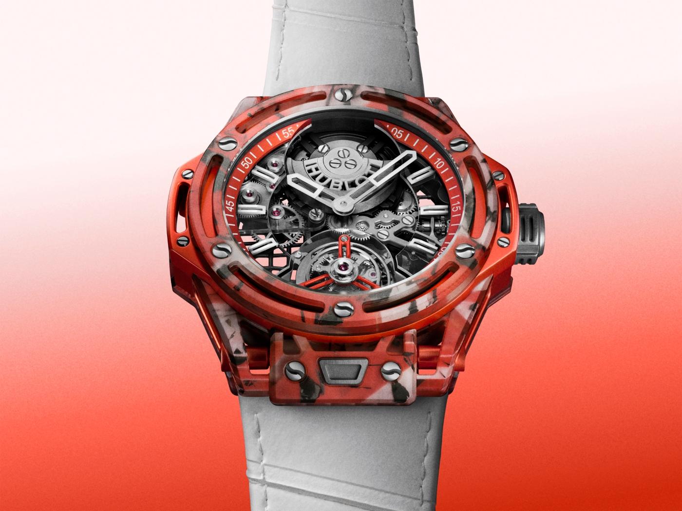 Big Bang Tourbillon Novak Djokovic Goat Edition Orange 44 mm - SL