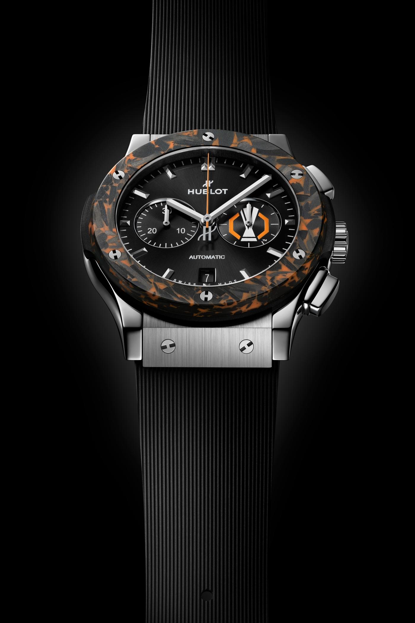 Classic Fusion Chronograph UEFA Europa LeagueTM Titanium Carbon 42mm - PB