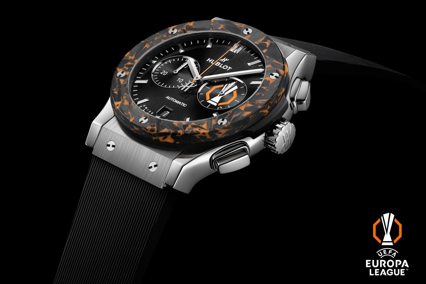 Classic Fusion Chronograph UEFA Europa LeagueTM Titanium Carbon 42mm