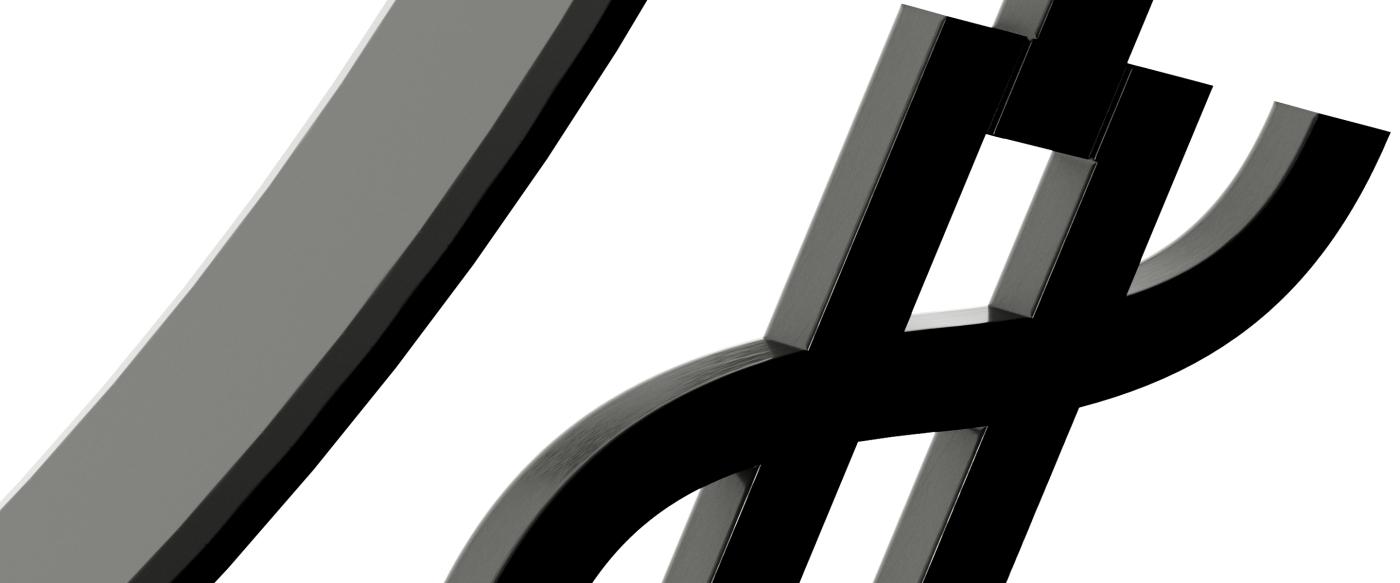 Hublot logo on a watch hand