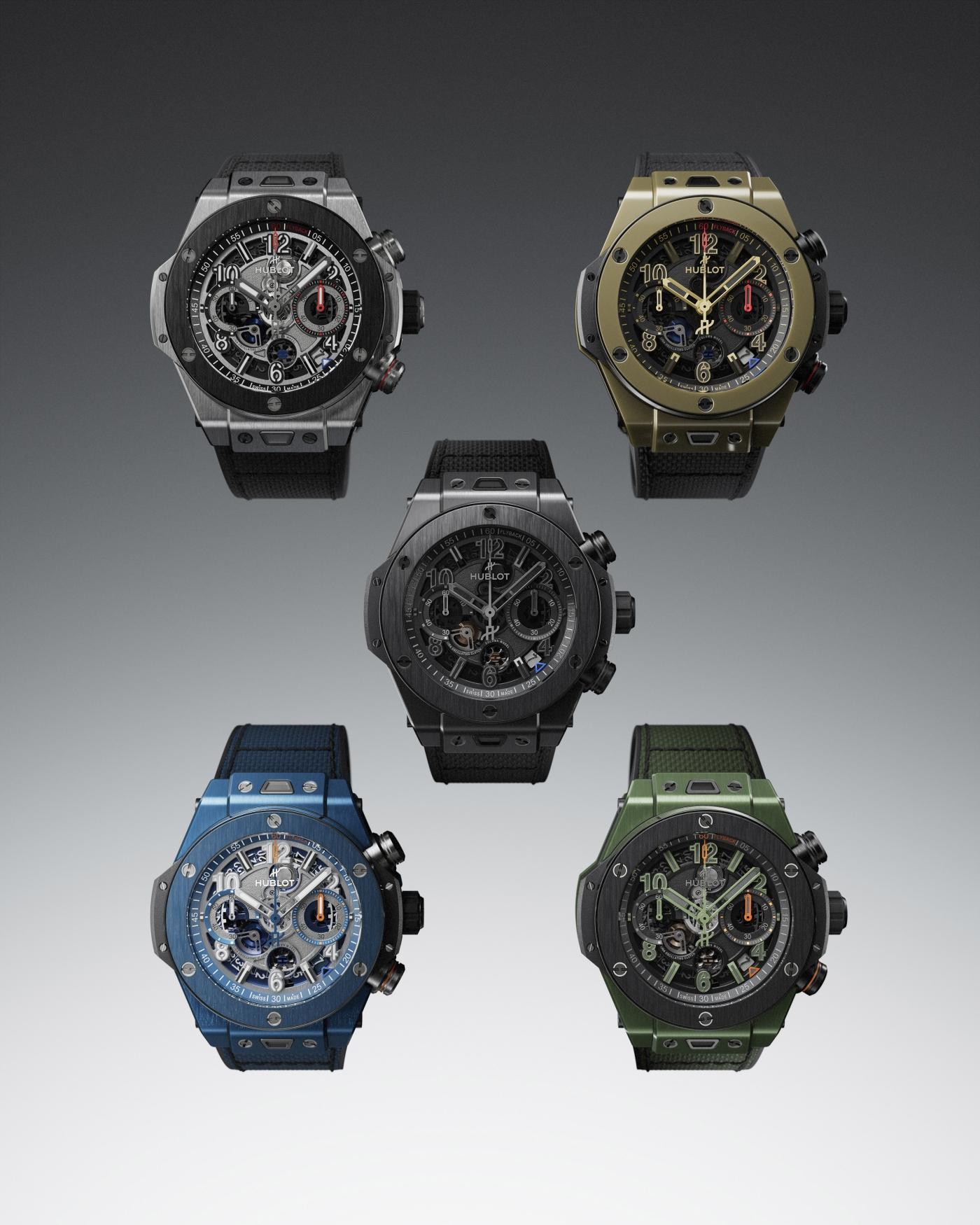 5 Big Bang Reloaded watches