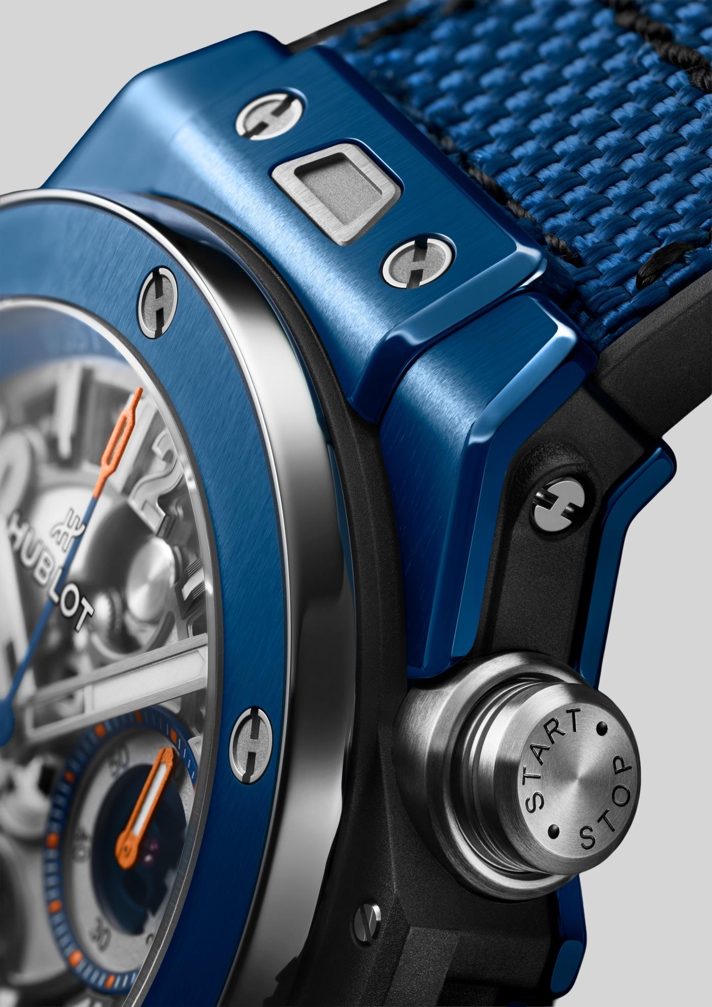 Big Bang Reloaded Blue Ceramic - CloseUp