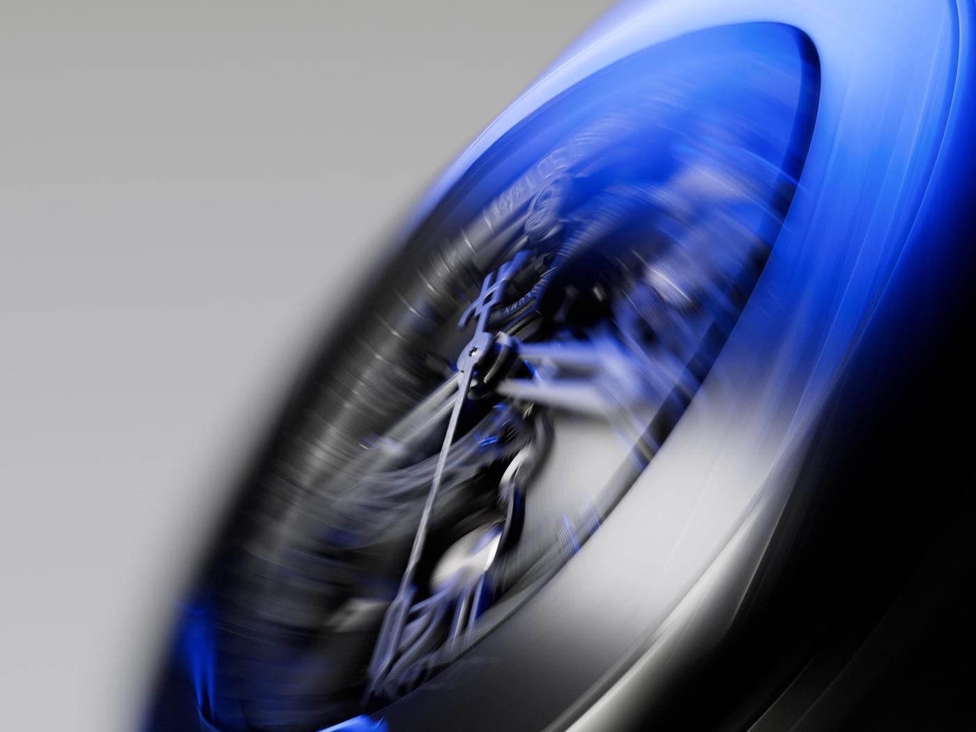 Big Bang Unico Reloaded Blue Ceramic detail