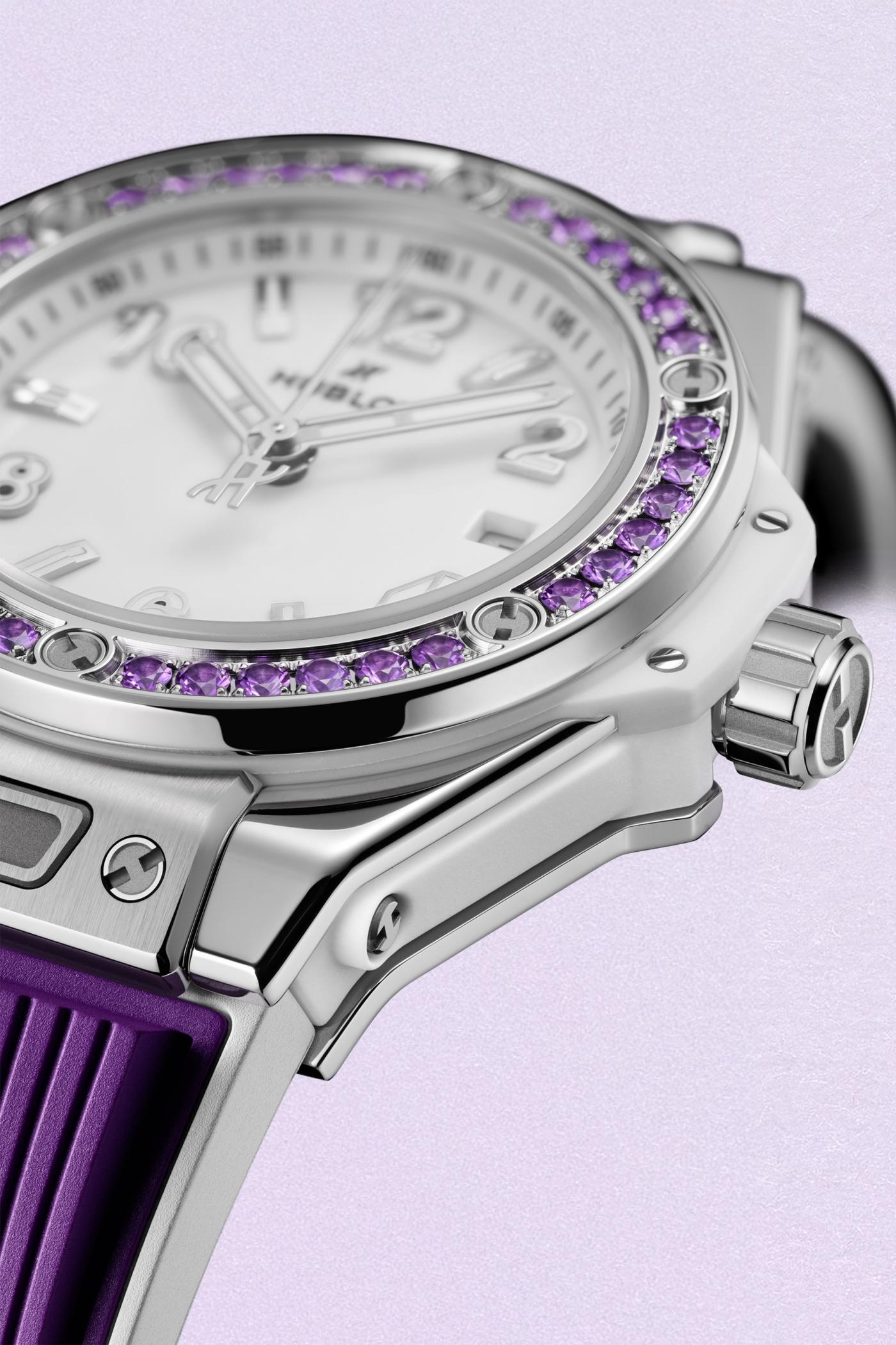 Big Bang Joyful Steel Purple - CloseUp