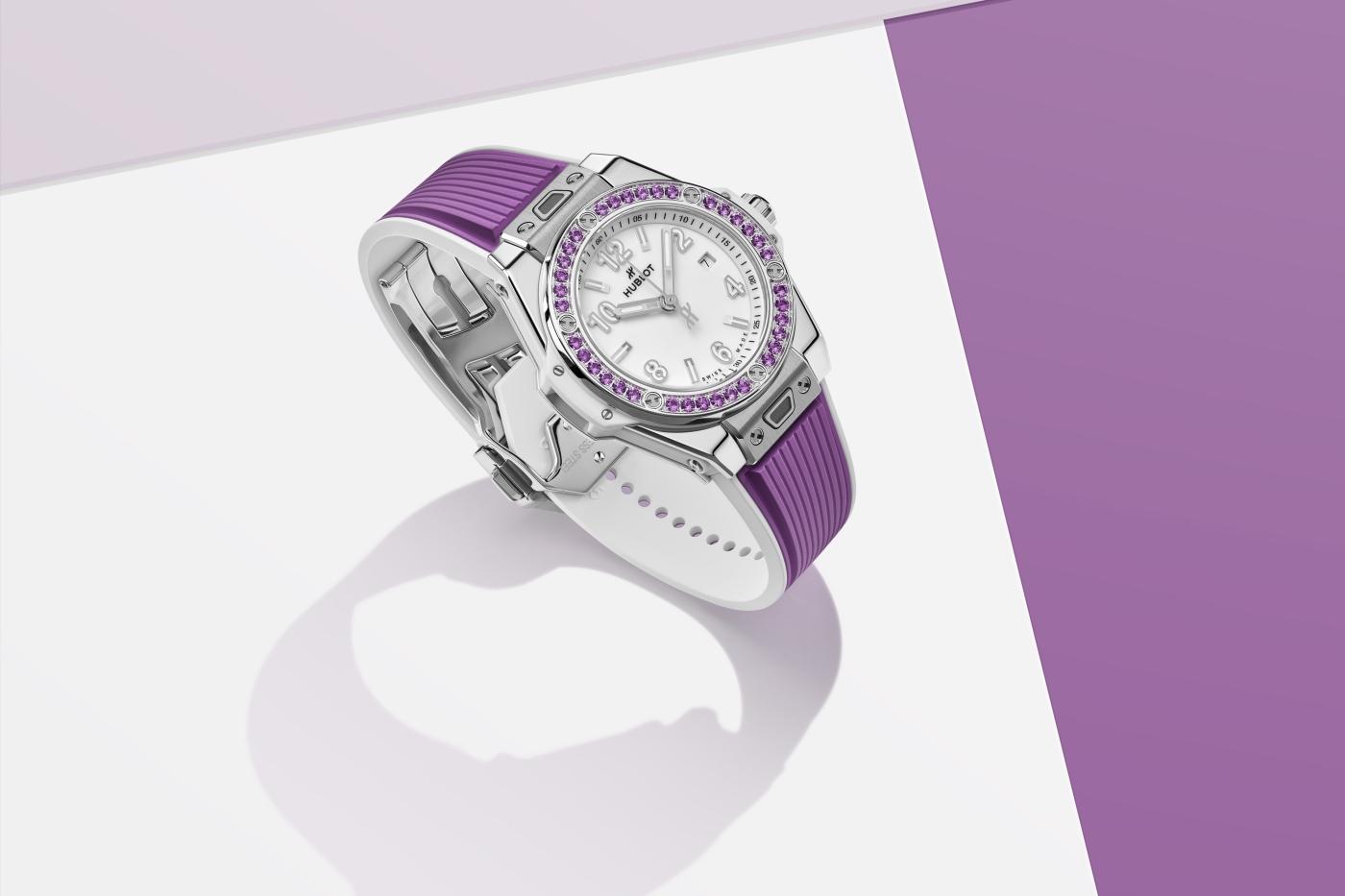 Big Bang Joyful Steel Purple 33 mm | Hublot