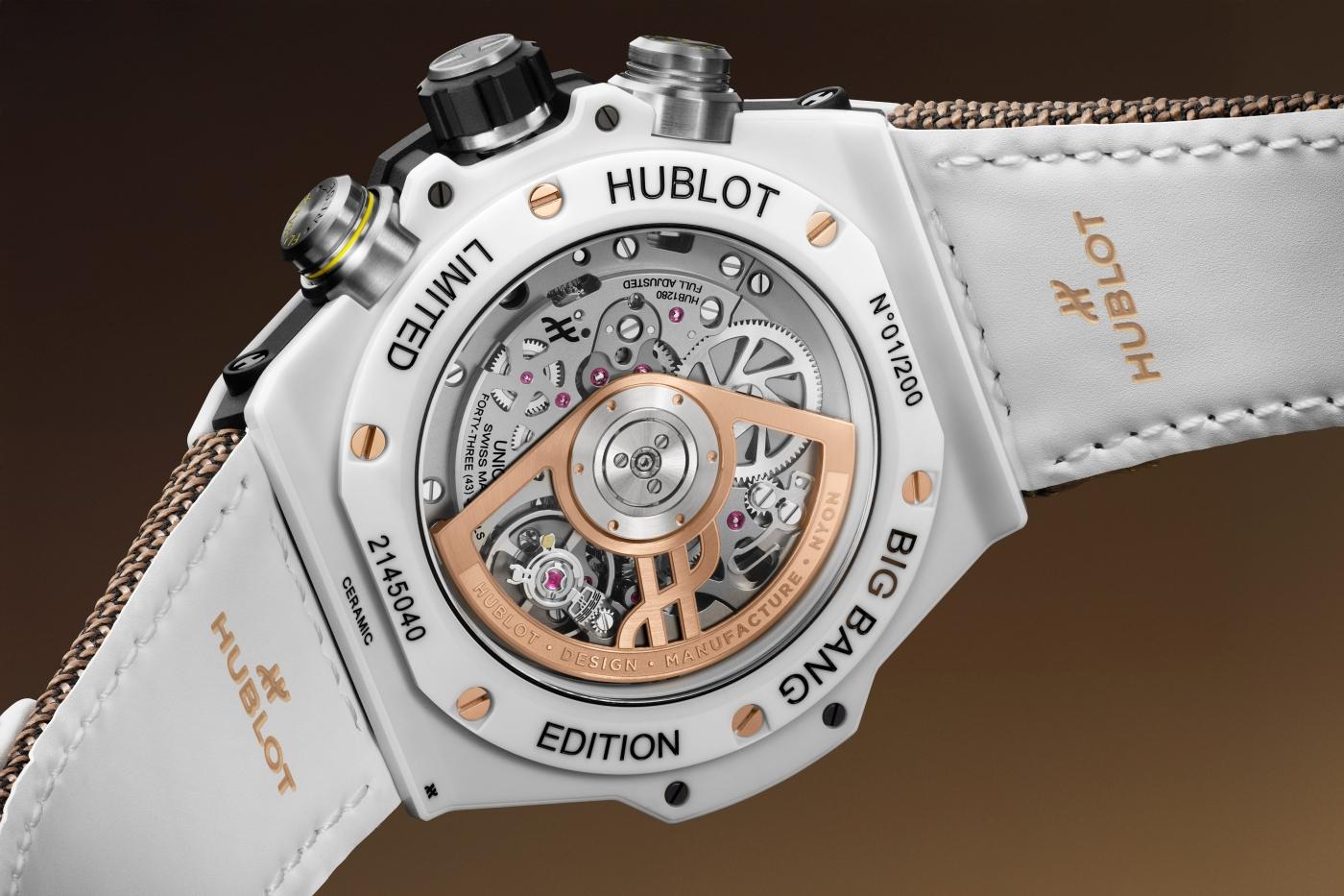 Big Bang Reloaded Kylian Mbappé White Ceramic 44 mm | Hublot