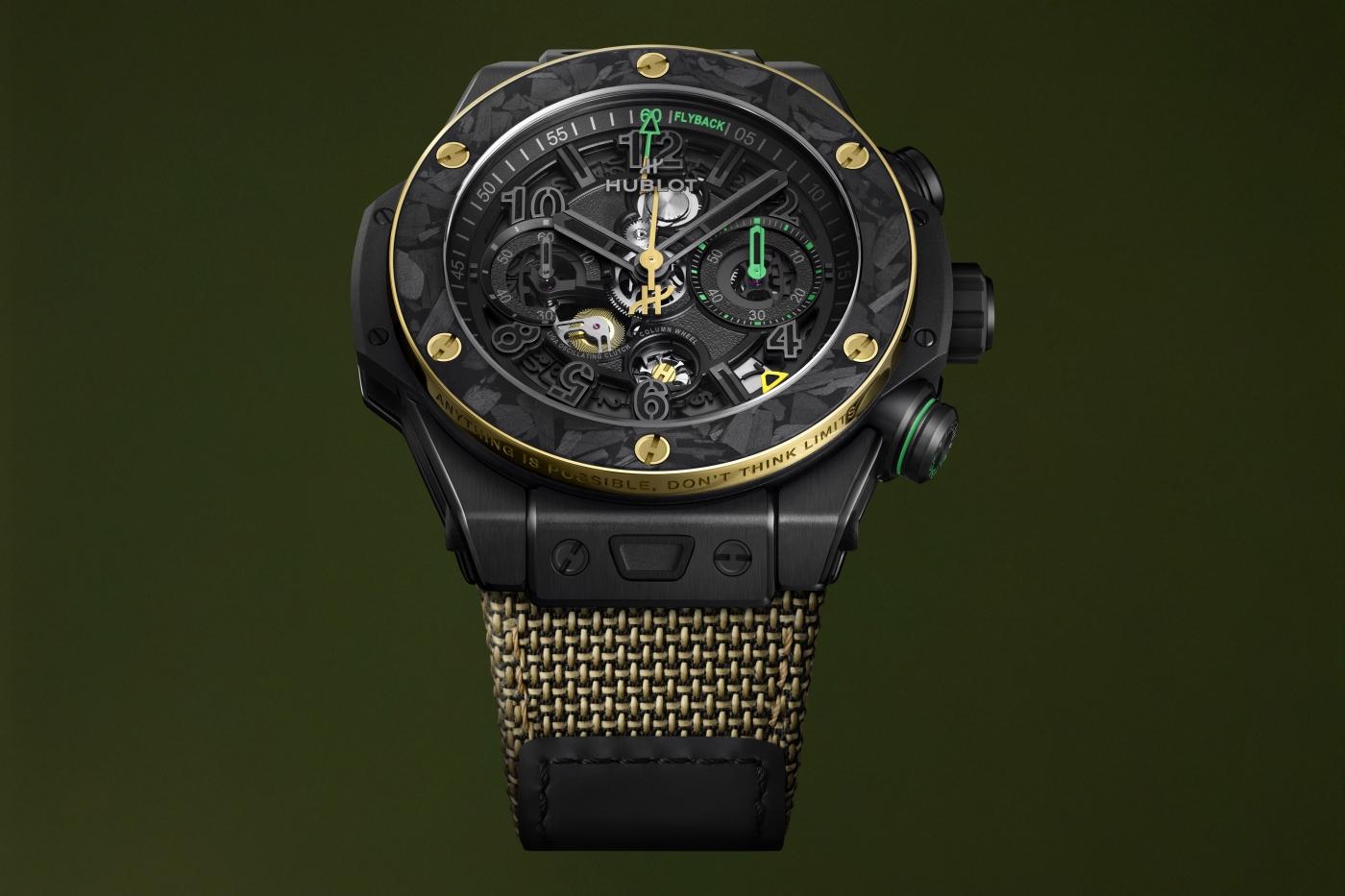 Big Bang Reloaded Usain Bolt Ceramic Carbon - PR Shot