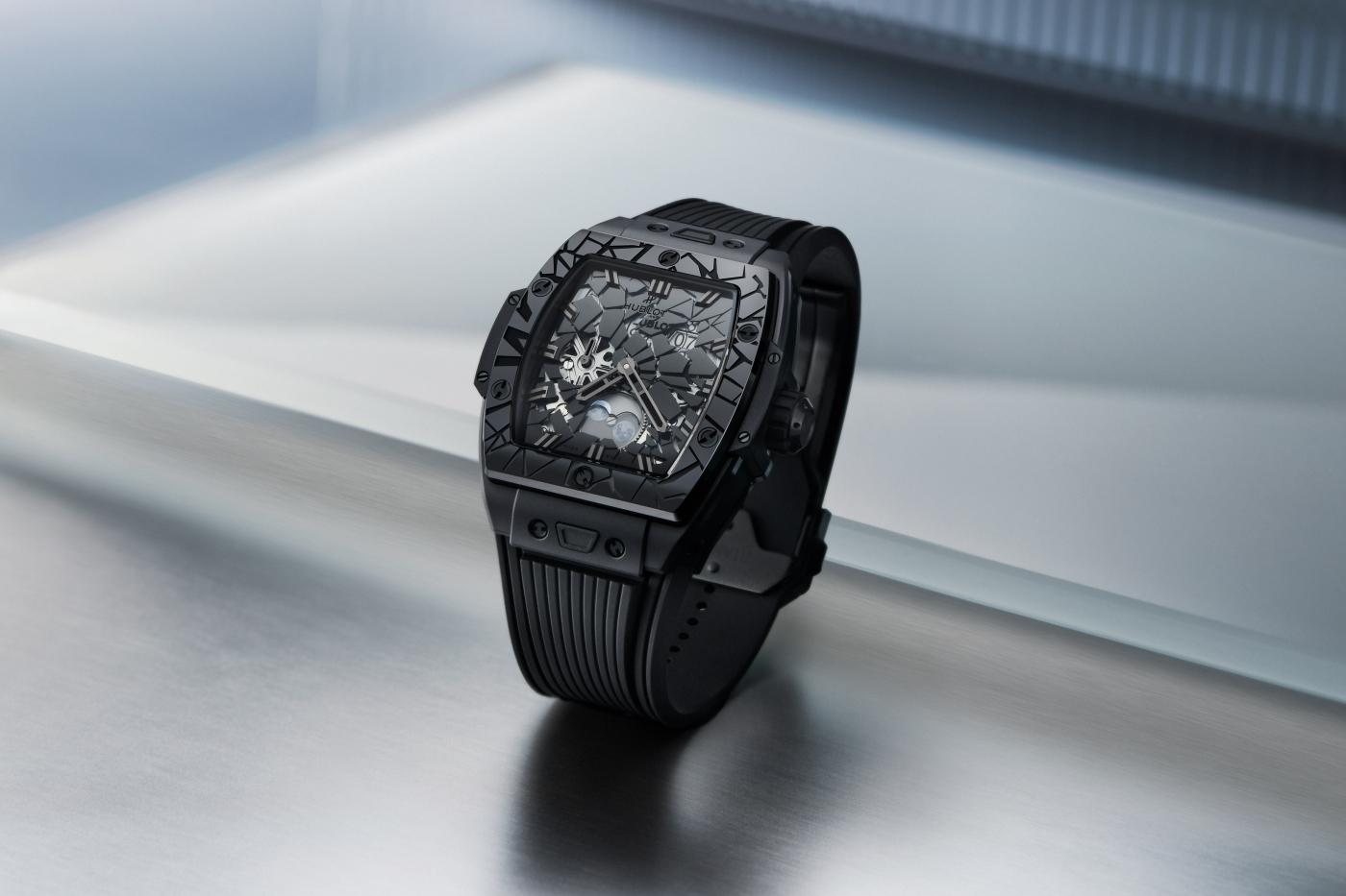 Spirit of Big Bang Moonphase Impact All Black - Still Life