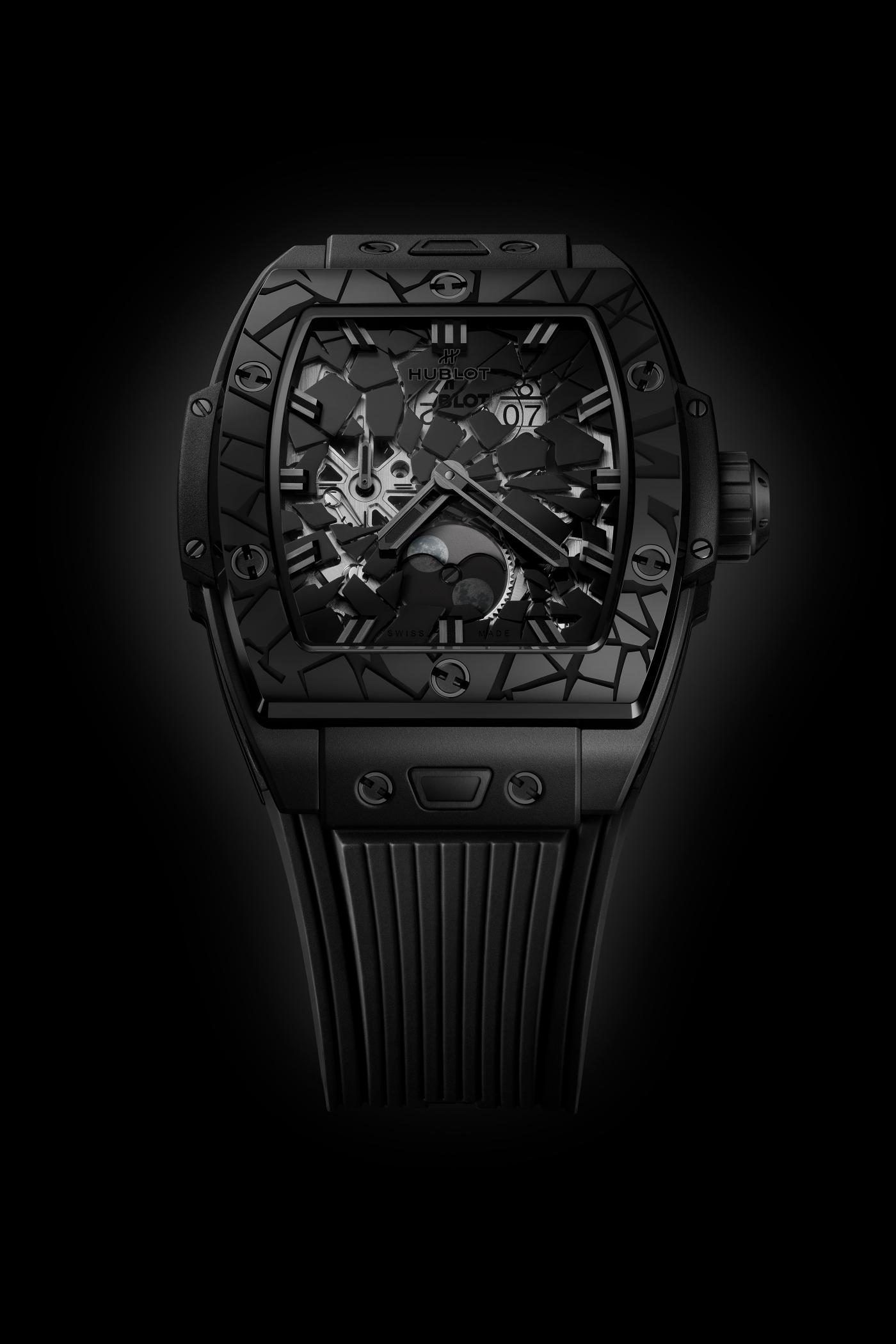 Spirit of Big Bang Moonphase Impact All Black - Soldier