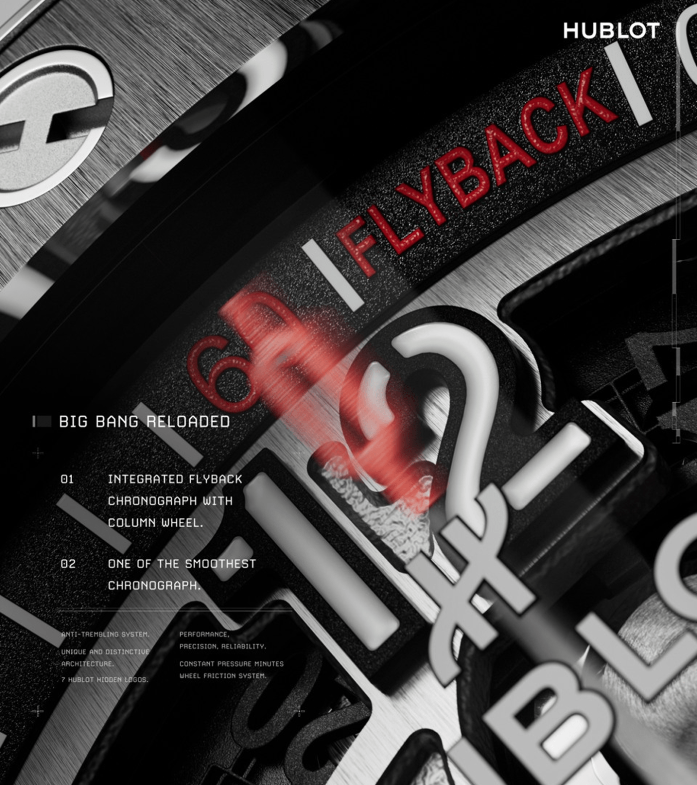 Big Bang Unico Reloaded Movement detail image