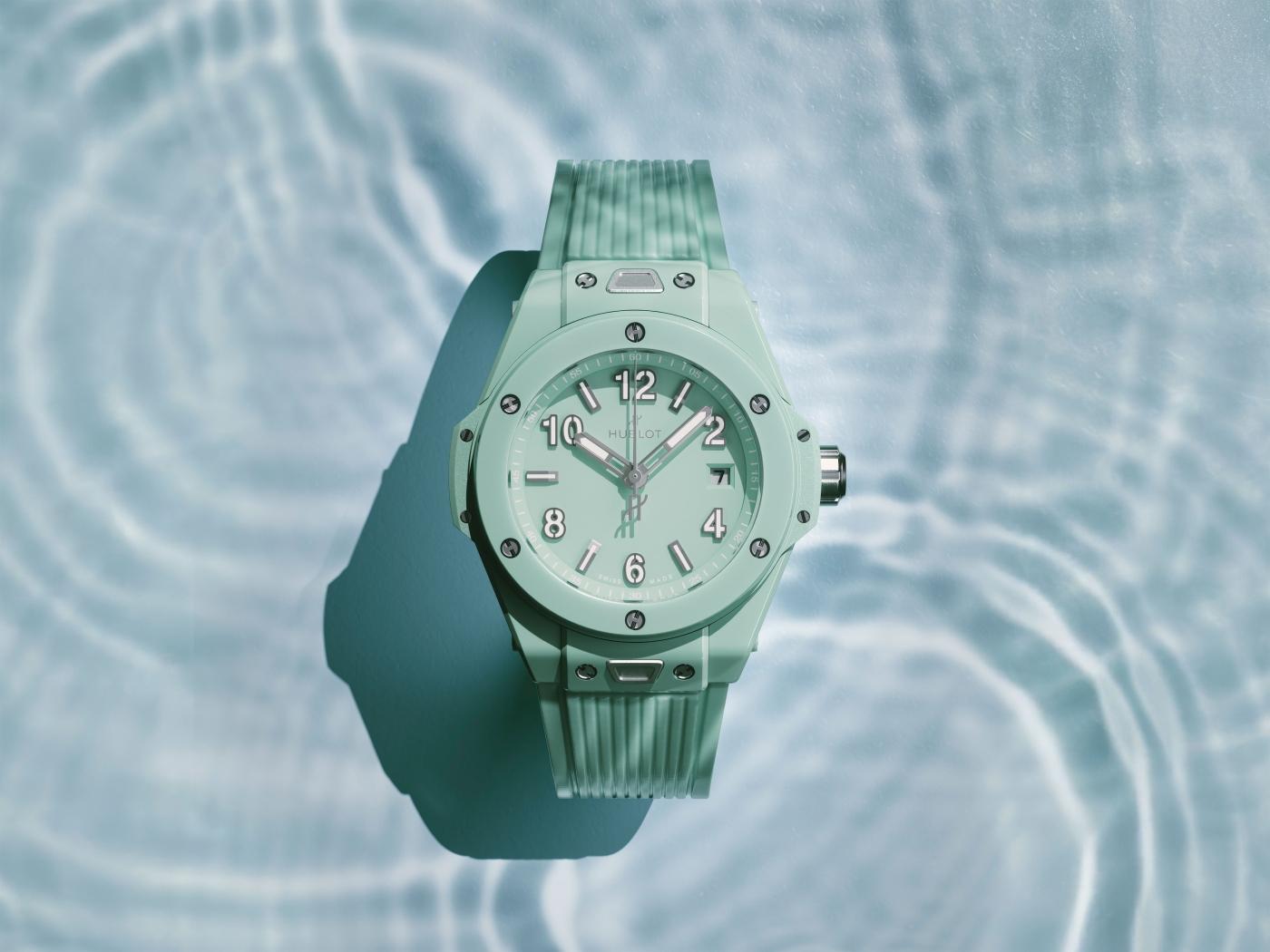 Big Bang Mint Green Ceramic 33 mm