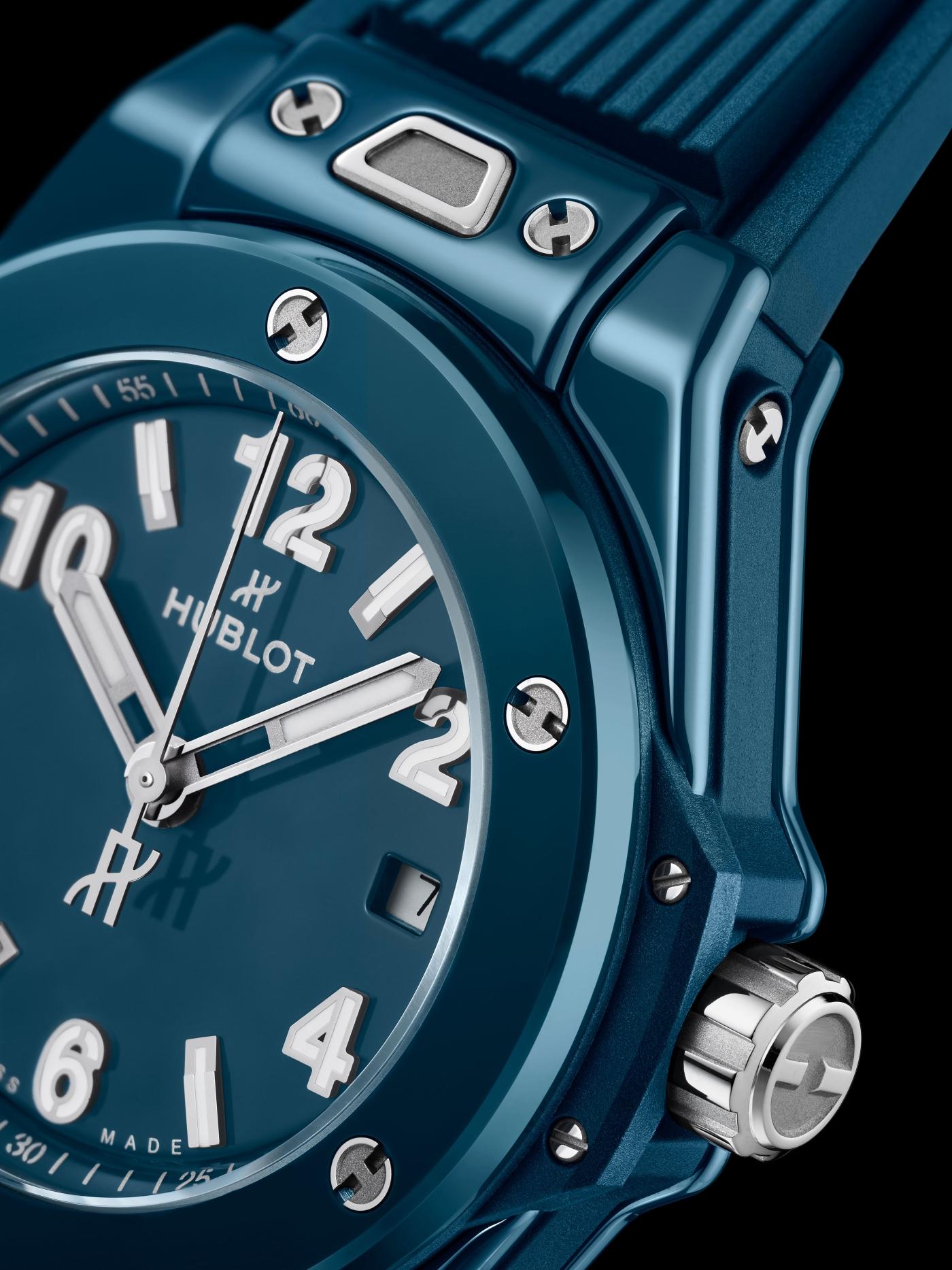 Big Bang Petrol Blue Ceramic 33 mm | Hublot