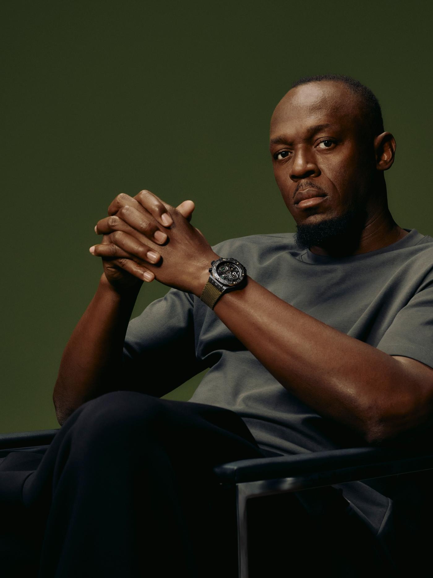 usain bolt hublot ambassador