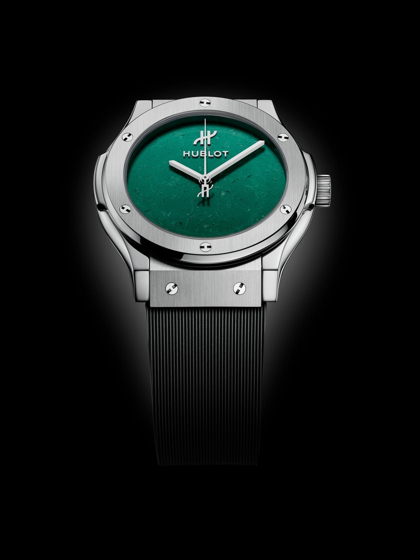 Classic Fusion Green Aventurine Titanium 42 mm