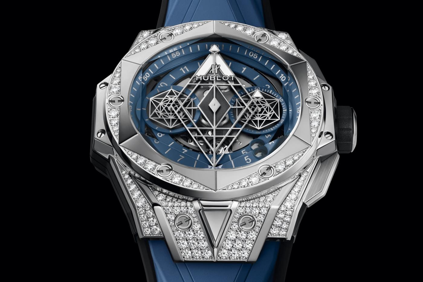 Hublot big bang sang bleu best sale 2