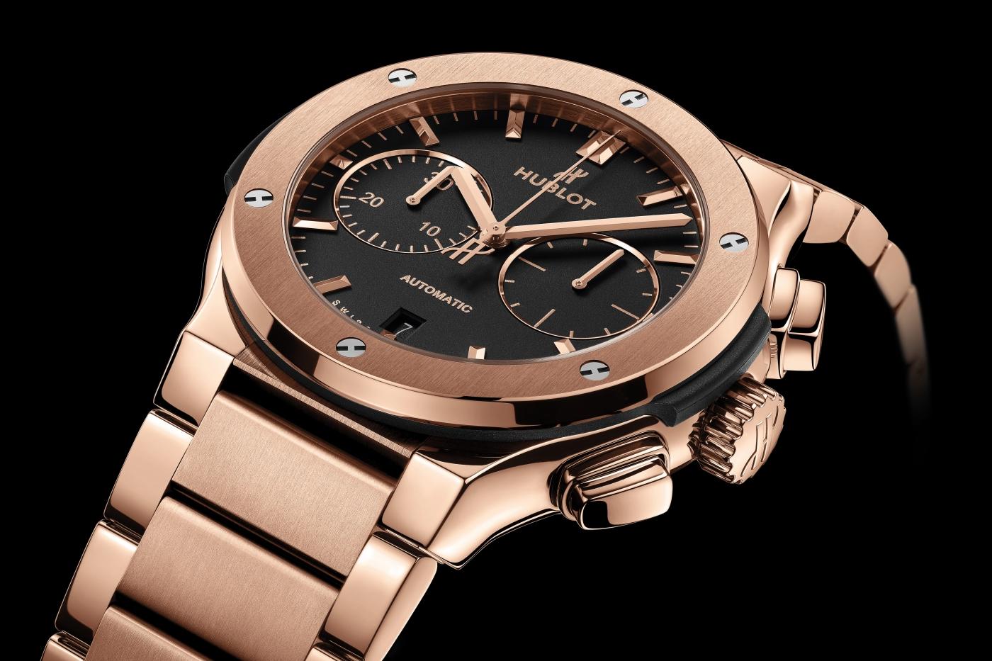 hublot classic fusion chronograph king gold