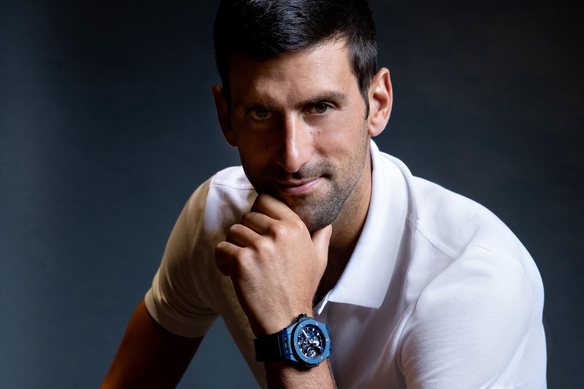 Nole chez Hublot Djokovic-new-hublot-ambassador-meca-10-blue