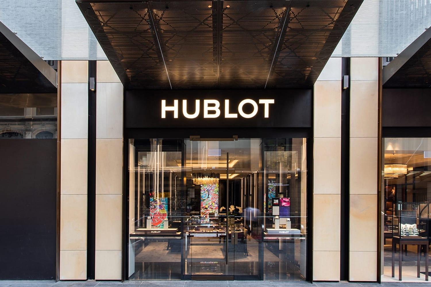 Hublot Boutique Sydney outdoor