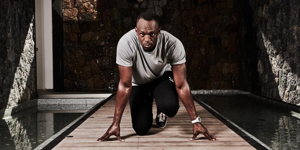 Usain Bolt - sprinter and Hublot Ambassador