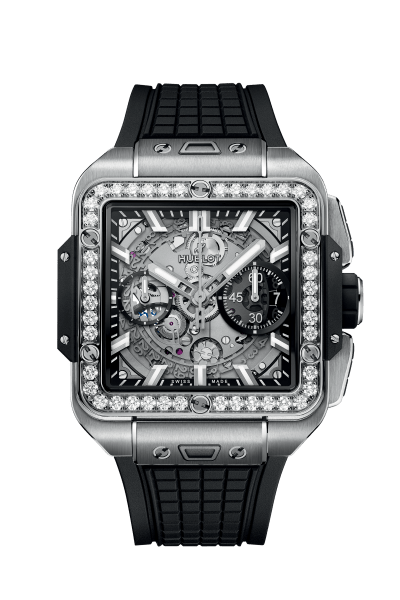 Square Bang Unico Blue Ceramic 42 mm | Hublot Square Bang Unico Blue Ceramic 42 mm | Hublot