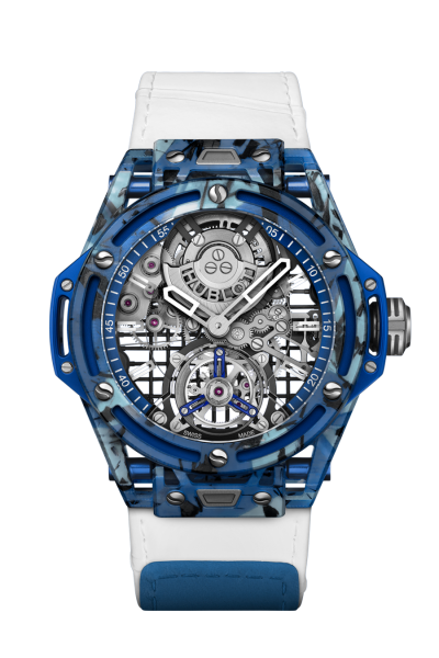 Big Bang Tourbillon Novak Djokovic Goat Edition Blue 44 mm