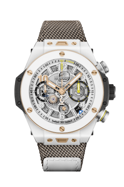 Big Bang Reloaded Kylian Mbappé White Ceramic 44 mm - soldier shot