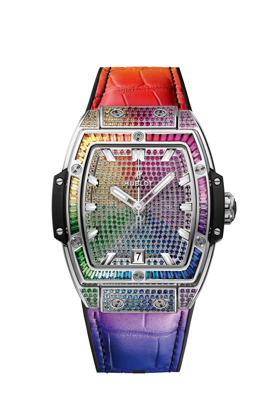 Spirit Of Big Bang Titanium Rainbow 39 Mm Hublot