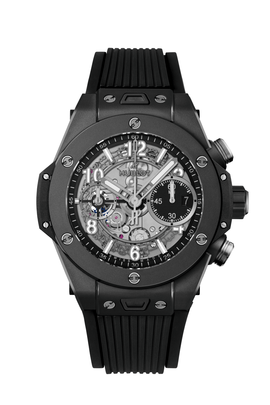 hublot unico black magic 42mm